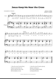 Jesus Keep Me Near the Cross - Tenor Solo (Key of D Major)