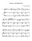 The Girl I Left Behind Me - Violin With Piano in G With Chords & Lyrics - Easy