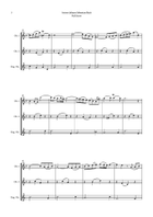 Arioso by Bach for Oboe Trio (2 Oboes and English Horn) Woodwind Trio scores gallery preview page 3