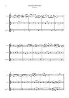 Arioso by Bach for Oboe Trio (2 Oboes and English Horn) Woodwind Trio scores gallery preview page 4
