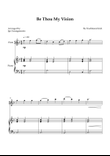 Be Thou My Vision - Easy Flute & Piano (F Major)