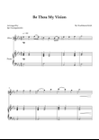 Be Thou My Vision - Easy Oboe & Piano (Eb Major)
