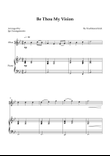Be Thou My Vision - Easy Oboe & Piano (Bb Major)