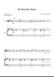 Be Thou My Vision - Easy Viola & Piano (A Major)