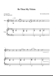 Be Thou My Vision - Easy Oboe & Piano (Ab Major)