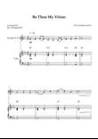 Be Thou My Vision - Easy Trumpet & Piano with Chords (Eb Major)