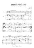 ETERNO AMORE E FE' - For Soprano and Piano