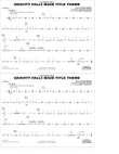 Gravity Falls Main Theme Title (arr. Brown & Carmenates) - Cymbals