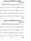 Gravity Falls Main Theme Title (arr. Brown & Carmenates) - Bb Clarinet
