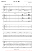 Ain't No Way Full Orchestra scores gallery preview page 3