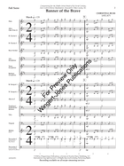 Banner of the Brave (Judges Set) Concert Band scores gallery preview page 4