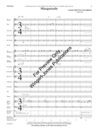Masquerade (Score) Concert Band scores gallery preview page 4