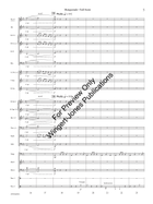 Masquerade (Score) Concert Band scores gallery preview page 6