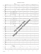 Masquerade (Score) Concert Band scores gallery preview page 8