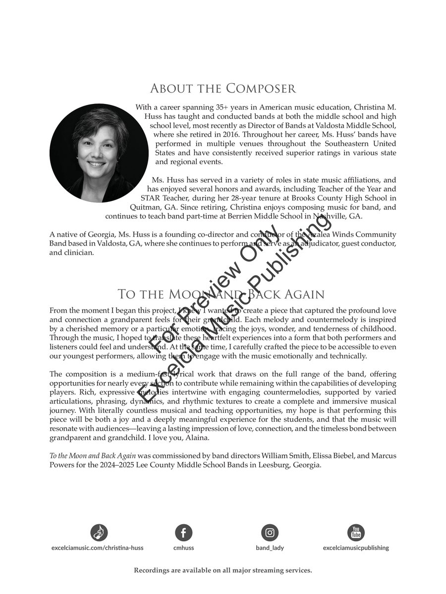 To the Moon and Back Again (Score) Concert Band - Sheet Music page 3