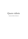Quem vidistis