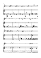 Für Elise – Clarinet and Piano (Intermediate Level) – Beethoven – WoO 59 Bagatelle No. 25 B-Flat Clarinet scores gallery preview page 4