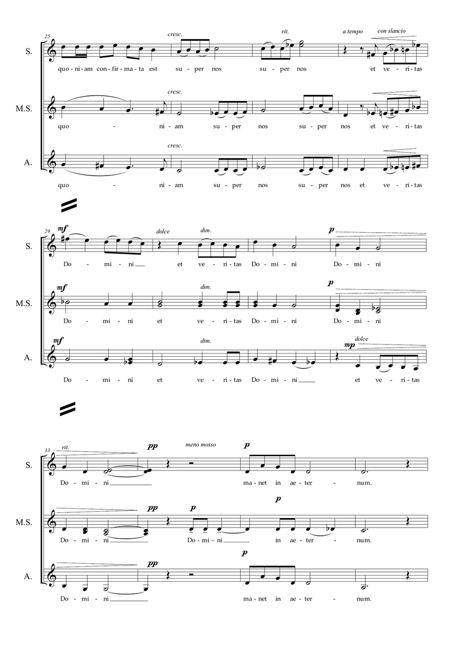 Laudate Dominum SSAA - Digital Sheet Music page 3