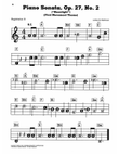 Piano Sonata No. 14, Op. 27, No. 2 (