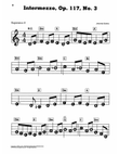 Intermezzo, Op. 117, No. 3