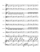 French Folk Song for String Orchestra Full Orchestra scores gallery preview page 3