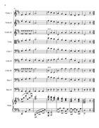 French Folk Song for String Orchestra Full Orchestra scores gallery preview page 4