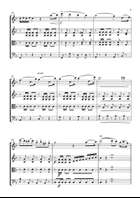 Ah! fu giusto String Quartet scores gallery preview page 4
