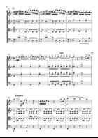 Ah! fu giusto String Quartet scores gallery preview page 5