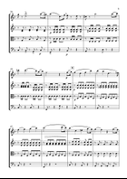 Ah! fu giusto String Quartet scores gallery preview page 6
