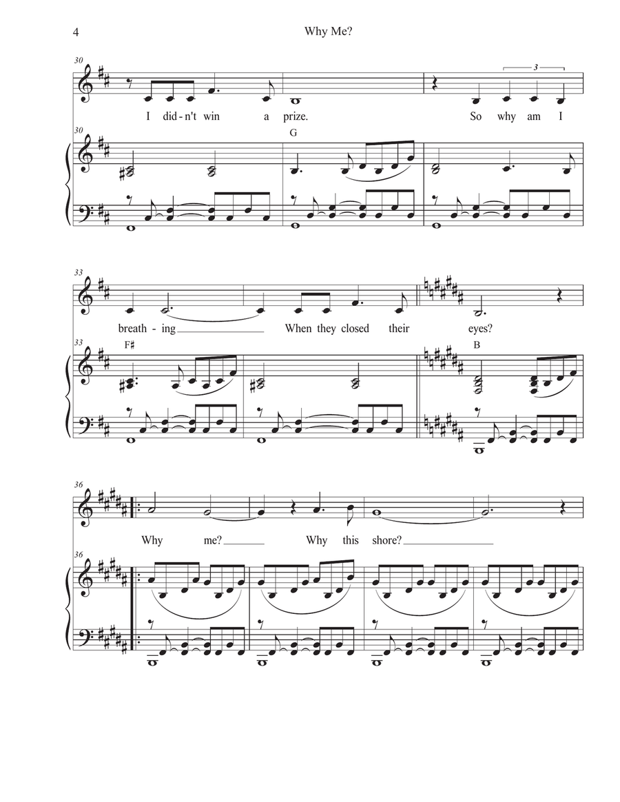 Why Me? by Stephen DeCesare Piano, Vocal - Digital Sheet Music page 4