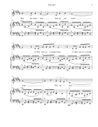 Why Me? Piano, Vocal scores gallery preview page 5
