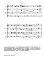 ST LOUIS BLUES – BRASS QUARTET Brass Quartet scores gallery preview page 5