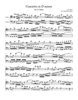 Bach Double Concerto in D Minor, BWV 1043 (Arranged for Cello Duo)