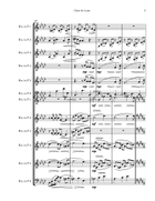 Clair de Lune Horn scores gallery preview page 5