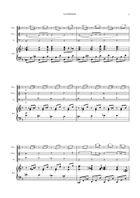 Lacrimosa - Mozart | STRING TRIO with PIANO Piano Quartet scores gallery preview page 3