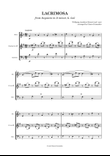 Lacrimosa - Mozart | WOODWIND TRIO