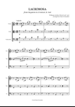 Lacrimosa - Mozart | STRING TRIO