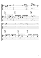 Do You Remember Guitar Ensemble scores gallery preview page 6