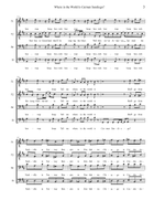 Where In The World Is Carmen San Diego TTBB scores gallery preview page 3