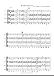 Beethoven Rocks! for Violin Quartet (Easy–Intermediate)