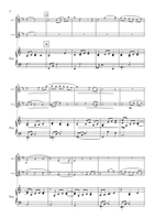 A Glimpse of Heaven. For Clarinet Duet and Piano. Clarinet Duet scores gallery preview page 3