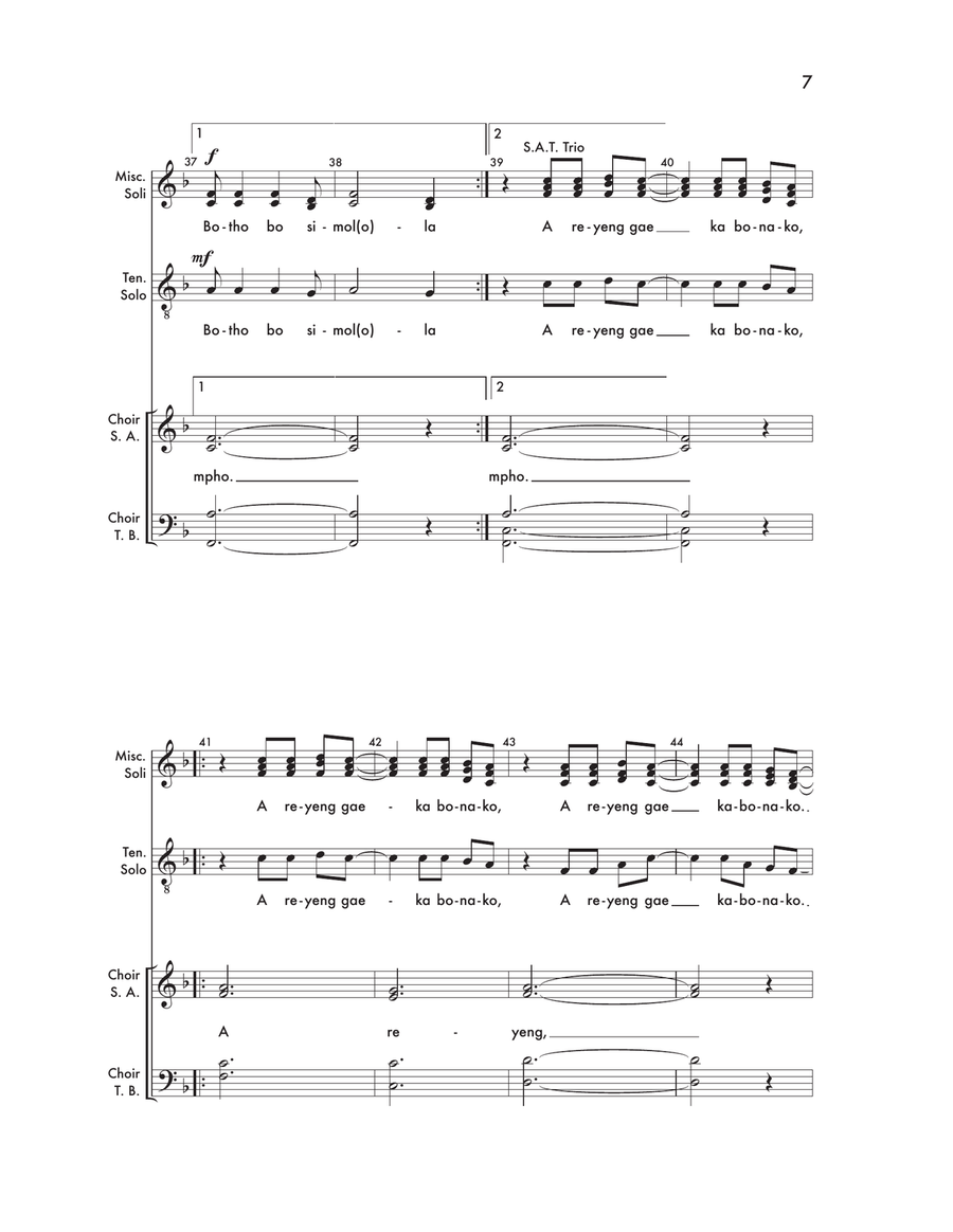 Botho 4-Part - Digital Sheet Music page 5
