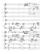 Gabriel Fauré - 3 Barcarolles, Op. 26, 44, 70, Orchestrated by Arkady Leytush Chamber Orchestra scores gallery preview page 3