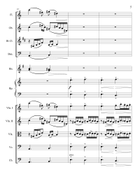 Gabriel Fauré - 3 Barcarolles, Op. 26, 44, 70, Orchestrated by Arkady Leytush Chamber Orchestra scores gallery preview page 5