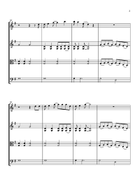 I Could Drive You Crazy String Quartet scores gallery preview page 3