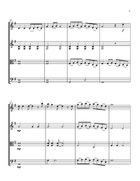 I Could Drive You Crazy String Quartet scores gallery preview page 5