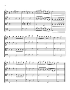 I Could Drive You Crazy String Quartet scores gallery preview page 6