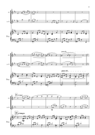 A Glimpse of Heaven. For Flute, Alto Flute and Piano. Flute Duet scores gallery preview page 4