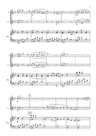 A Glimpse of Heaven. For Flute, Alto Flute and Piano. Flute Duet scores gallery preview page 6