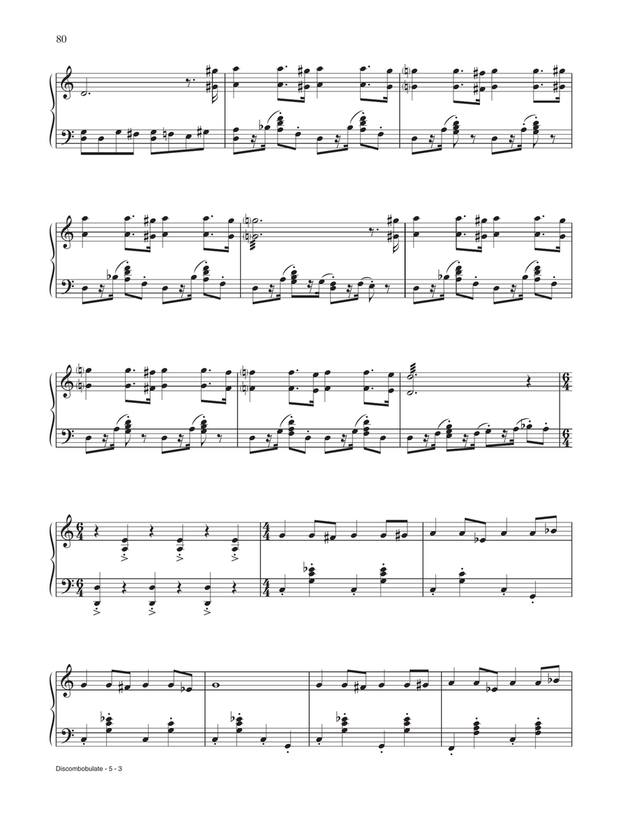Discombobulate (from Sherlock Holmes) by Hans Zimmer Piano Solo - Digital Sheet Music page 3